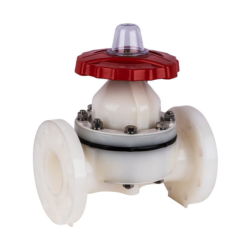 PVDF G41F-10F フランジ型ダイヤフラムバルブ DN15-300 GB 標準