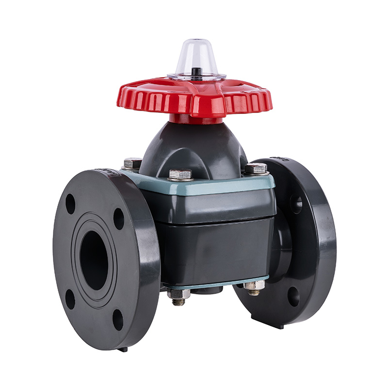 FRPP G41F-10S フランジ形ダイヤフラムバルブ DN20、DN32-150 20A、32A-150A JIS規格