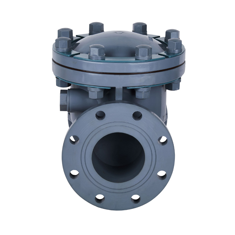 PVC-C H44F-10V スイング式逆止弁 DN15-300 GB 標準