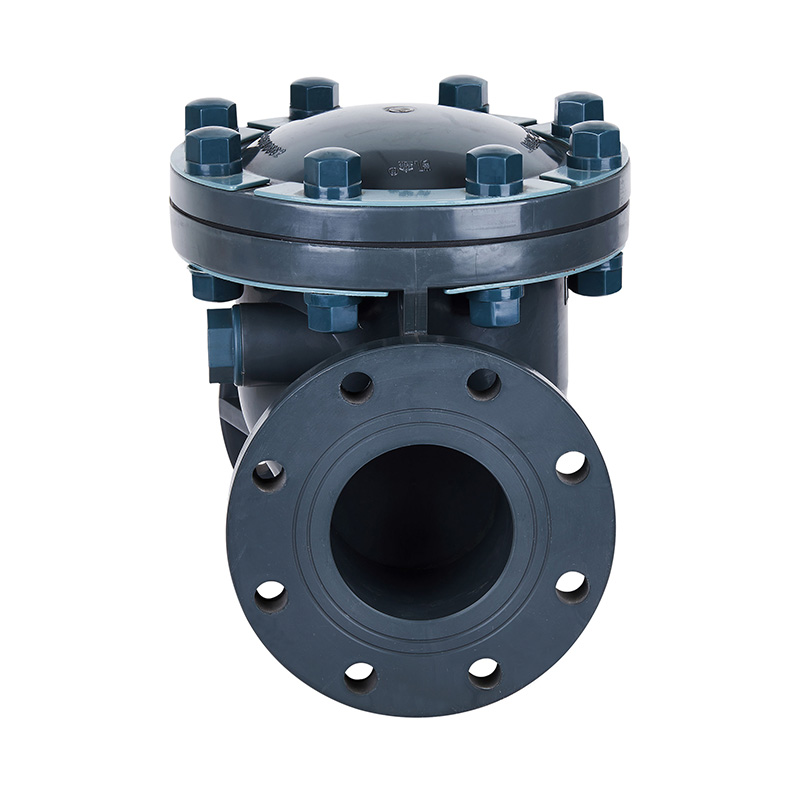 PVC-U H44F-10U スイング式逆止弁 DN15-300 GB標準