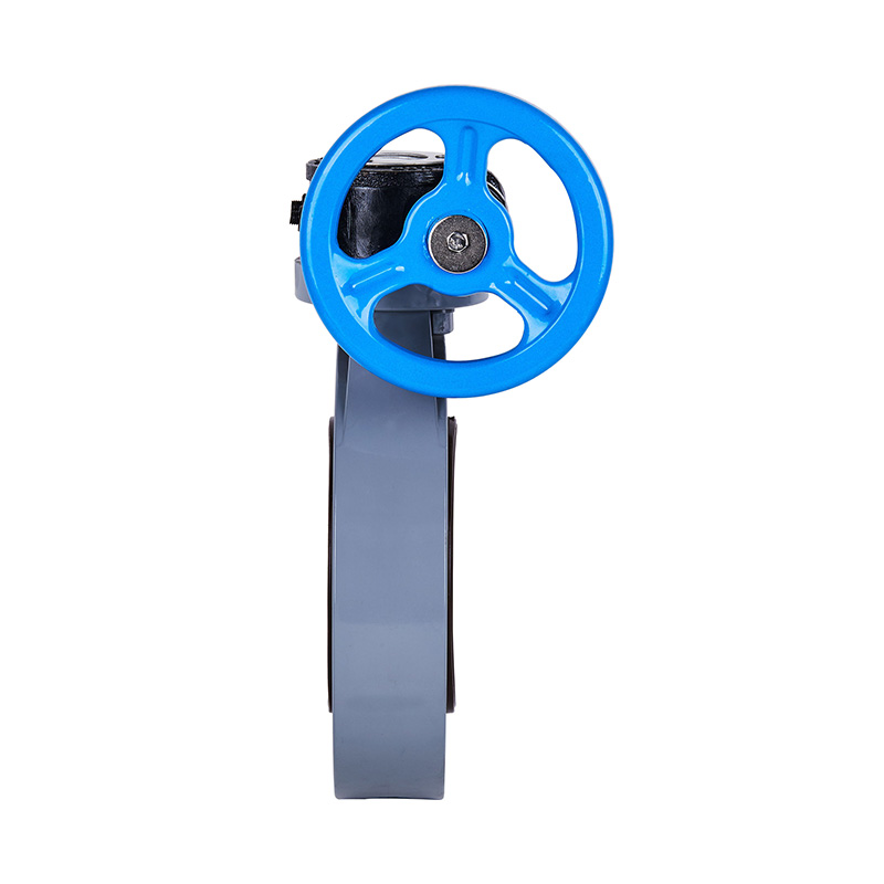 PVC-C D371X-10V ウォームギアバタフライバルブ DN40-1000 40A-1000A JIS 規格