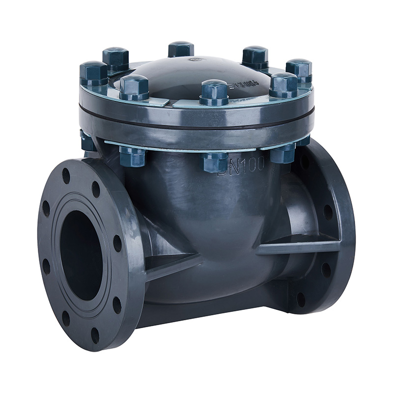 PVC-U H44F-10U スイング型逆止弁 DN15-300 1/2'-12' ANSI 規格