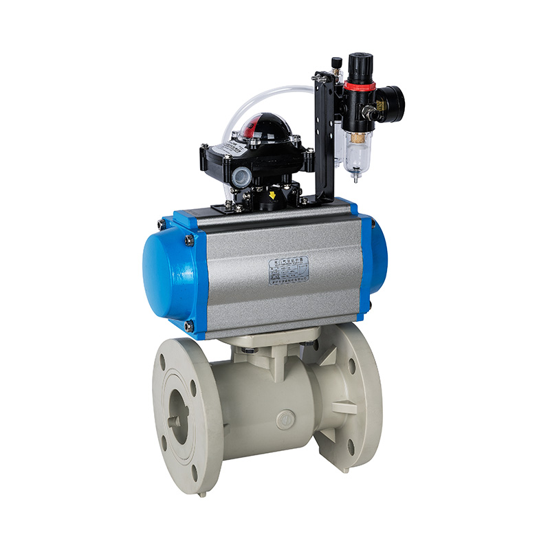 PPH Q641F-10S エアフランジボールバルブ DN15-300 1/2 '-12' ANSI 標準