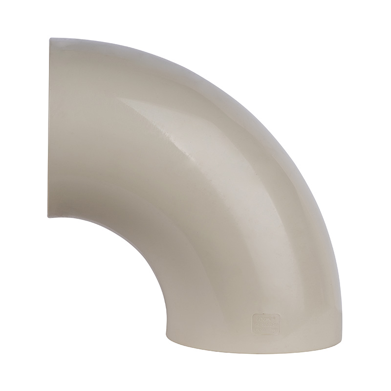 PPH 突合せ溶接 90°エルボ DN15-400 GB標準